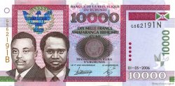 10000 Francs BURUNDI  2006 P.43 FDC