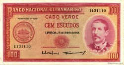 100 Escudos CABO VERDE  1958 P.49a MBC a EBC