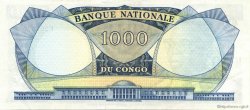 1000 Francs REPúBLICA DEMOCRáTICA DEL CONGO  1961 P.008a EBC+