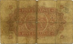 5 Shillings EAST AFRICA (BRITISH)  1941 P.28a VG