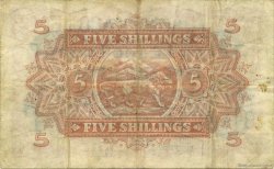 5 Shillings ÁFRICA ORIENTAL BRITÁNICA  1952 P.28b MBC