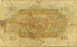 20 Shillings - 1 Pound EAST AFRICA  1951 P.30b F