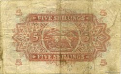 5 Shillings BRITISCH-OSTAFRIKA  1957 P.33 S