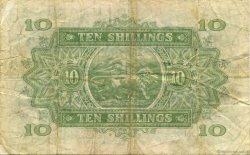 10 Shillings EAST AFRICA  1953 P.34 VF-