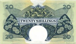 20 Shillings EAST AFRICA (BRITISH)  1961 P.43a AU+
