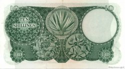10 Shillings EAST AFRICA  1964 P.46a AU+