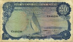 20 Shillings EAST AFRICA  1964 P.47a