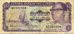 1 Dalasi GAMBIA  1971 P.04g BC