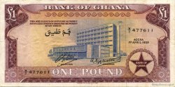 1 Pound GHANA  1959 P.02a TTB