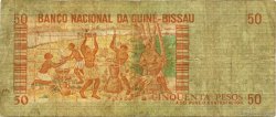 50 Pesos GUINEA-BISSAU  1983 P.05 q.MB