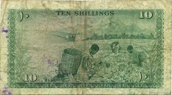 10 Shillings KENYA  1966 P.02a G