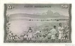 50 Shillings KENYA  1966 P.04a q.FDC