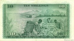10 Shillings KENIA  1969 P.07a EBC