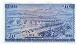 20 Shillings KENIA  1972 P.08c SC+