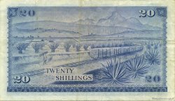 20 Shillings KENIA  1973 P.08d SS