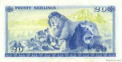 20 Shillings KENYA  1977 P.13d SPL+