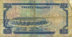 20 Shillings KENYA  1988 P.25a B