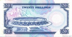 20 Shillings KENIA  1990 P.25c VZ
