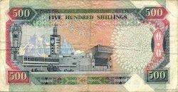 500 Shillings KENIA  1990 P.30c BC+