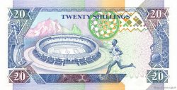 20 Shillings KENIA  1993 P.31a SC+