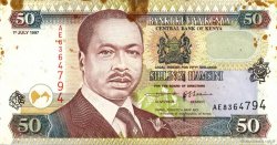 50 Shillings KENYA  1997 P.36b VF