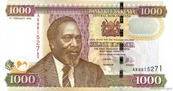 1000 Shillings KENIA  2004 P.45b FDC