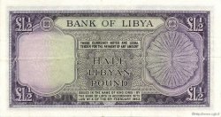 1/2 Pound LIBYA  1963 P.24 XF