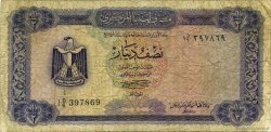 1/2 Dinar LIBYA  1972 P.34b G