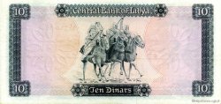 10 Dinars LIBYA  1972 P.37b XF