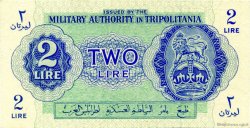 2 Lire LIBYA  1943 P.M2a VF+
