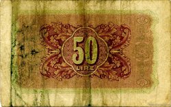 50 Lire LIBIA  1943 P.M5a MB