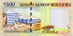 500 Kwacha MALAWI  2005 P.56a UNC