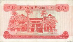 10 Rupees MAURITIUS  1967 P.31b VF