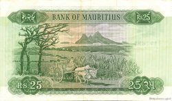25 Rupees ISOLE MAURIZIE  1967 P.32a q.SPL