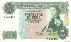 25 Rupees ÎLE MAURICE  1967 P.32b