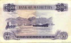 50 Rupees MAURITIUS  1967 P.33c EBC