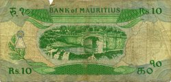 10 Rupees MAURITIUS  1985 P.35a RC