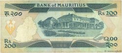 200 Rupees MAURITIUS  1985 P.39a F