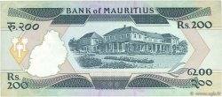 200 Rupees ÎLE MAURICE  1985 P.39b TTB