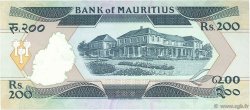 200 Rupees MAURITIUS  1985 P.39b EBC+