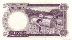 5 Shillings NIGERIA  1967 P.06 XF