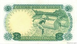 5 Shillings NIGERIA  1968 P.10a EBC