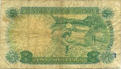 5 Shillings NIGERIA  1968 P.10b B