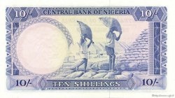 10 Shillings NIGERIA  1968 P.11a SC+
