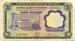 1 Pound NIGERIA  1968 P.12b F
