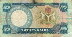 20 Naira NIGERIA  1984 P.26b F