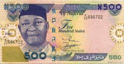 500 Naira NIGERIA  2002 P.30a MBC+