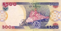 500 Naira NIGERIA  2002 P.30a AU