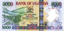 5000 Shillings UGANDA  2005 P.44b