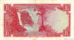 1 Pound RHODESIA  1964 P.25a BB